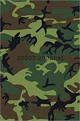 SCOUT JOURNAL: Unlined Notebook for Scout (6x9 inches), for Summer Camp, Gift for Kids or Adults, Scout Journal Notebook indir
