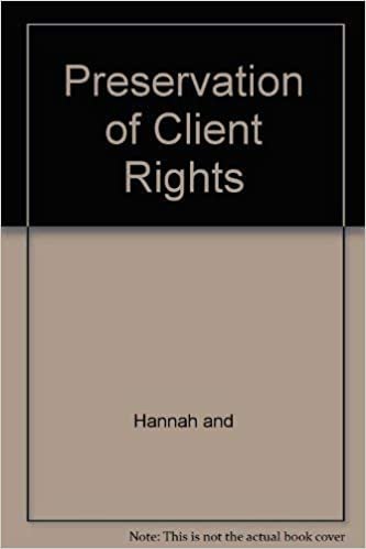 Preservation of Client Rights