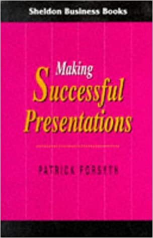 Making Successful Presentations (Sheldon business books) indir
