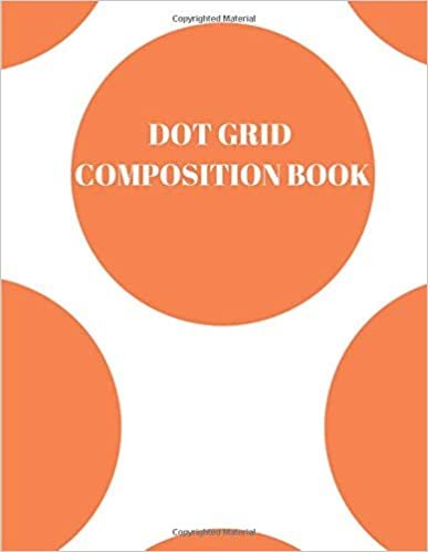 Dot Grid Composition Book: Blank Lined Journal 8.5 x 11 106 Pages - gift for graduation, for adults, for entrepeneur, for women, for men