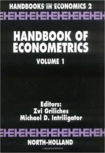 Handbook of Econometrics: Vol 1: Volume 1