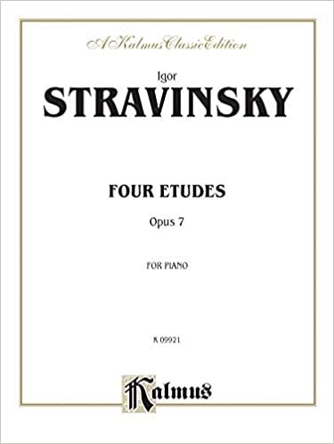 Four Etudes, Op. 7 (Kalmus Edition) indir