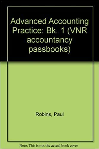 Advanced Accounting Practice Book 1: Caca Paper 2.9 (Vnr Accountancy Passbooks): Bk. 1