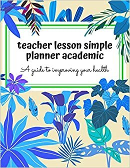 teacher lesson simple planner academic: minimal style with a touch of gold flare with lots of extra space to write | because we know that your time is precious as a teacher