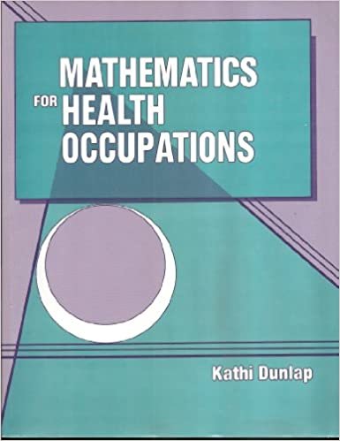 Mathematics for Health Occupations: