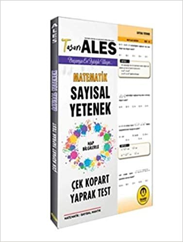 Tasarı ALES Matematik Yaprak Test 2020-YENİ