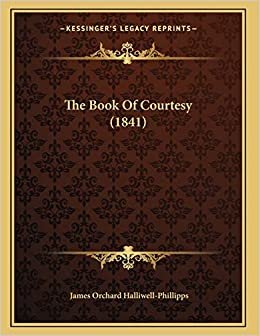 The Book Of Courtesy (1841)