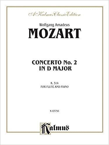 Flute Concerto No. 2, K. 314 (D Major) (Orch.): Part(s) (Kalmus Edition)