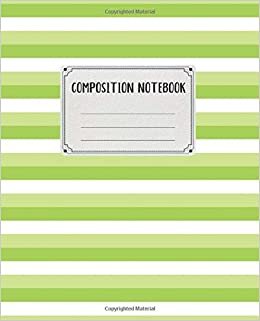 Composition Notebook: Cute Wide Ruled Paper - Lined Primary Journal for Boys Girls s Kids Students - for Home School College and Writing Notes indir