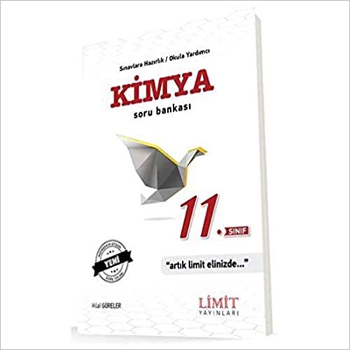 11.Sınıf Kimya Soru Kitabı 2019 indir