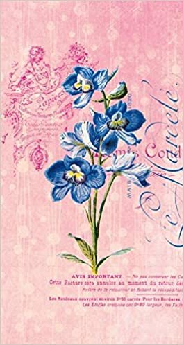 Die Gärten der Künstler Schmales Notizheft Motiv Blaue Blume: Set mit 2 Exemplaren