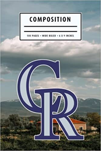 New Year Weekly Timesheet Record Composition : Colorado Rockies Notebook | Christmas, Thankgiving Gift Ideas | Baseball Notebook #16