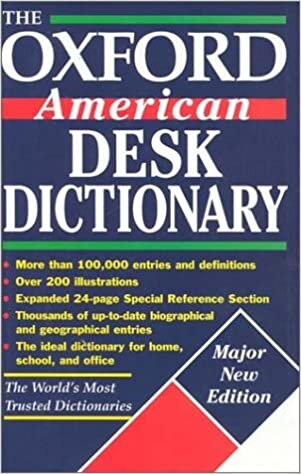 Dic Oxford American Desk Dictionary (Oxford Desk Reference Series)