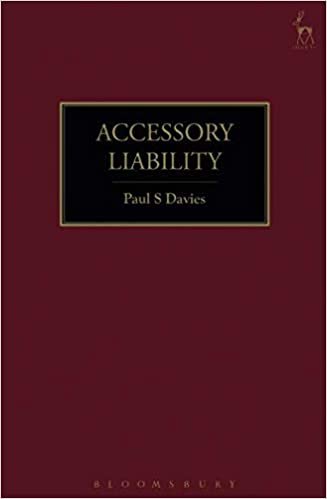 Accessory Liability (Hart Studies in Private Law)
