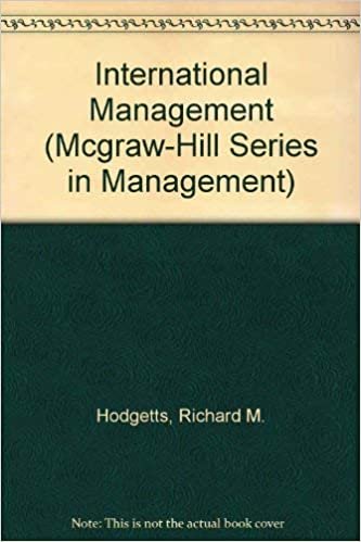 International Management (Mcgraw-Hill Series in Management)