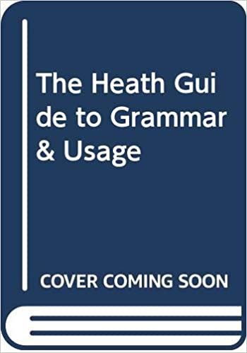 The Heath Guide to Grammar & Usage indir