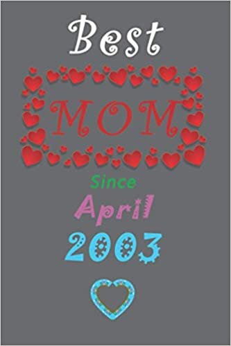 Best MOM Since April 2003: 18th, Birthday Gift for Mothers, 18 years old Birthday Gift ideas for your MOM, Funny Gift, Mother's Day, Women's Day.