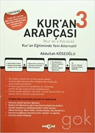 Kuran Arapçası-3 Çözüm İlaveli: Kur'an Eğitiminde Yeni alternatif