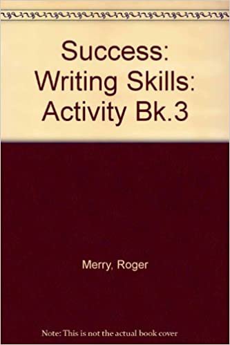 Writing 3 Skills Book (Success!): Writing Skills: Activity Bk.3 indir