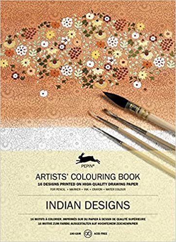 Indian Designs: Artists' Colouring Book (Multilingual Edition) (Artists' Colouring Books)