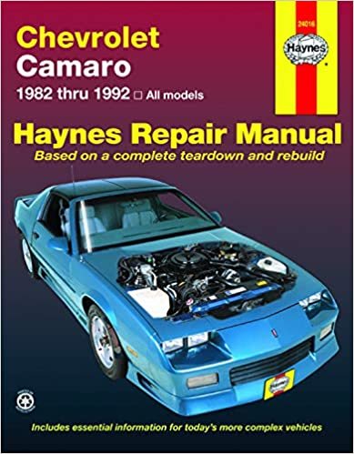 Chevrolet Camaro, 1982-1992 (Haynes Manuals) indir