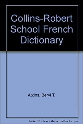 Collins-Robert School French Dictionary