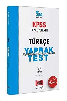 Yargı 2021 KPSS Genel Yetenek Türkçe Çek Kopart Yaprak Test