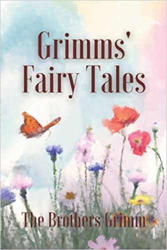 Grimms' Fairy Tales: The complete set of the best Grimm's Fairy Tales - Large Print - Floral Cover
