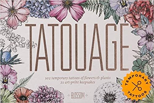 indir   Tatouage: Blossom: 102 Temporary Tattoos of Flowers & Plants and 21 Art-Print Keepsakes (Magma for Laurence King) tamamen