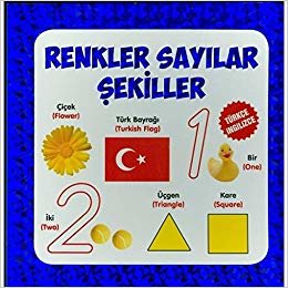 Renkler-Sayılar-Şekiller Türkçe-İngilizce