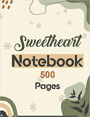 Sweetheart Notebook 500 Pages: Lined Journal for writing 8.5 x 11| Writing Skills Paper Notebook Journal | Daily diary Note taking Writing sheets