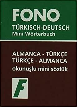 Almanca - Türkçe / Türkçe - Almanca Okunuşlu Mini Sözlük