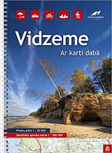 Vidzeme (North Latvia) regional tourist atlas sp. js