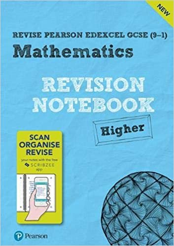 Revise Edexcel GCSE (9-1) Mathematics Higher Notebook: including the SCRIBZEE App (REVISE Edexcel GCSE Maths 2015) indir