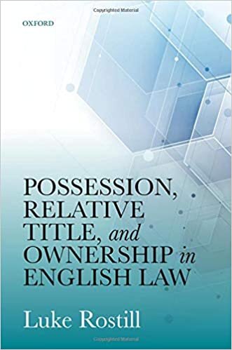 Possession, Relative Title, and Ownership in English Law indir