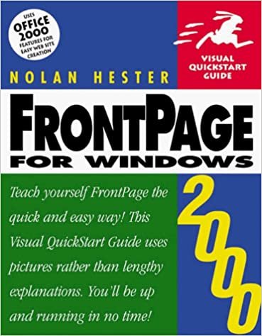 Frontpage 2000 for Windows (Visual Quickstart Guides) indir