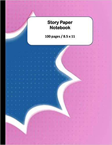 Story Paper Notebook: Writing and Drawing Paper for Kids, Make a story and handwriting practice