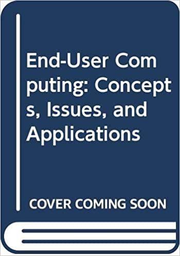 End-User Computing: Concepts, Issues, and Applications