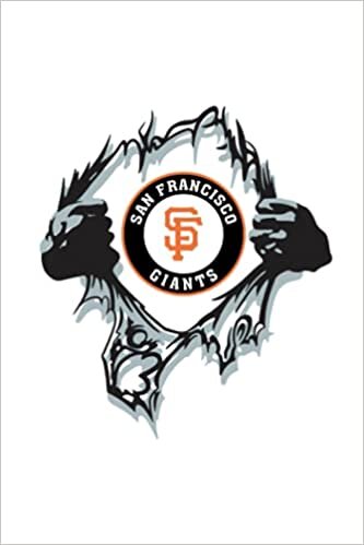 San Francisco Giants Hero Notebooks, Logbook, Journal Composition Book Journal 110 Pages 6x9 in