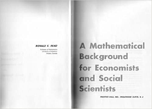 Mathematical Background for Economists and Social Scientists indir