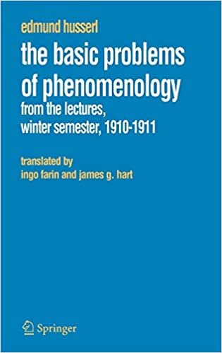 The Basic Problems of Phenomenology: From the Lectures, Winter Semester, 1910-1911 (Husserliana: Edmund Husserl – Collected Works)