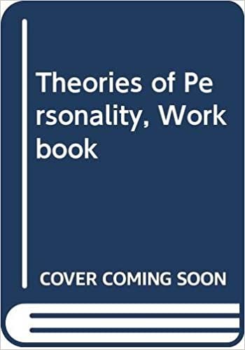 Study Guide to Accompany: Theories of Personality: Workbk