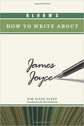 BLOOM'S HOW TO WRITE ABOUT JAMES JOYCE (Bloom's How to Write About Literature)