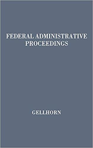 Federal Administrative Proceedings indir