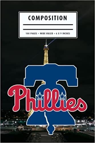 Composition : Philadelphia Phillies Notebook- To My Baseball Son , To My Baseball Dad - Baseball Notebook #28