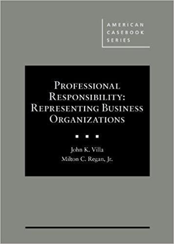 Professional Responsibility (American Casebook Series)