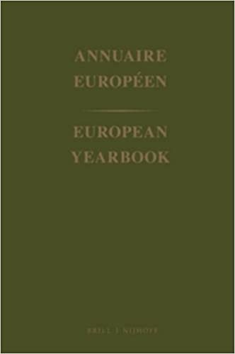 European yearbook 9 (Annuaire Europeen / European Yearbook)