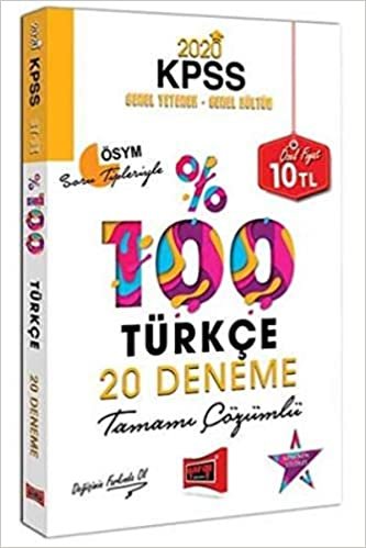 Yargı KPSS Türkçe Yüzde Yüz Tamamı Çözümlü 20 Deneme 2020-YENİ