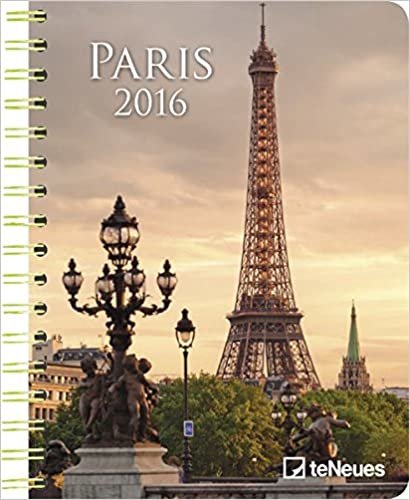 Paris 2016 - Large Deluxe Diary - Photography - 16.5 x 21.6 cm indir