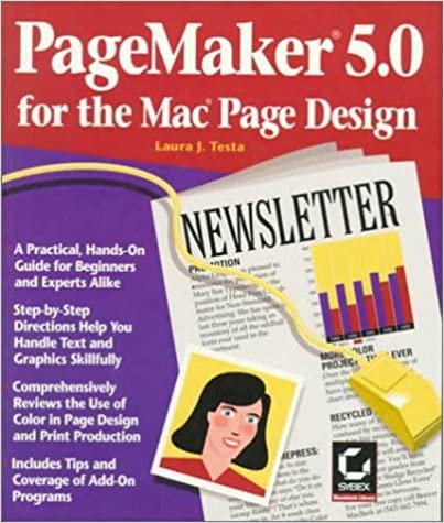 Pagemaker 5.0 for the Mac Page Design